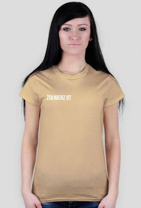 Koszulka damska "żołnierz OT"