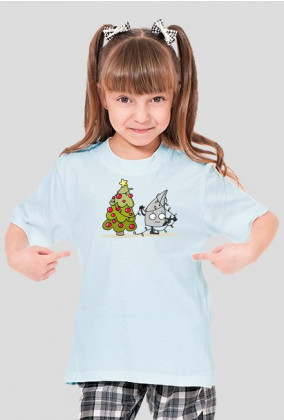 Świąteczna koszulka dla Małych Ludzi