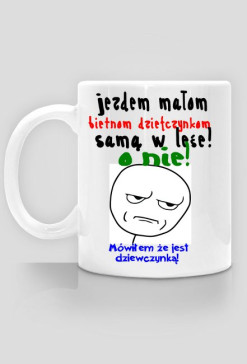 Jezdem małom... - kubek