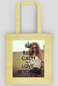 Torba Keep calm and Love BEYONCE. 4 kolory