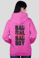 BLUZA "BAD GIRL FOR BAD BOY"
