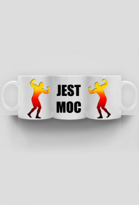 3x KUBEK "JEST MOC"