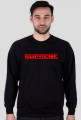 Bluza czarna męska bez kaptura SUPREME - M.P'Gaming