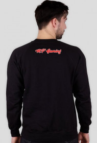 Bluza czarna męska bez kaptura SUPREME - M.P'Gaming