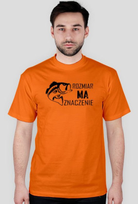 Rozmiar ma znaczenie nadruk czarny