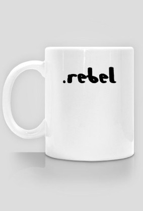 Kubek .Rebel czarny