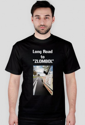 T-shirt "Long Road to ZLOMBOL" ze zdjęciem "KantYna 52"