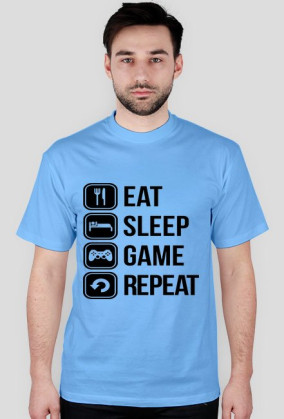 YOUTUBE DOM IN: Eat Sleep Game Repeat