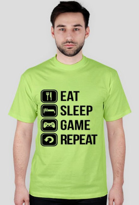 YOUTUBE DOM IN: Eat Sleep Game Repeat
