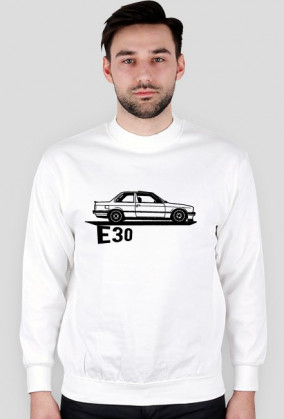 E30 Bluza Biała