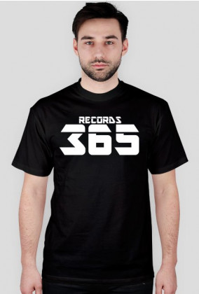 Koszulka 365 Records Czarna