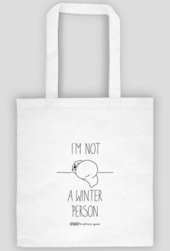 Winter person - torba kolor