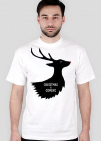 Christmas is coming - koszulka męska świąteczna