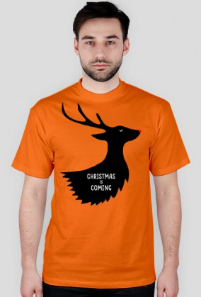 Christmas is coming - koszulka męska świąteczna