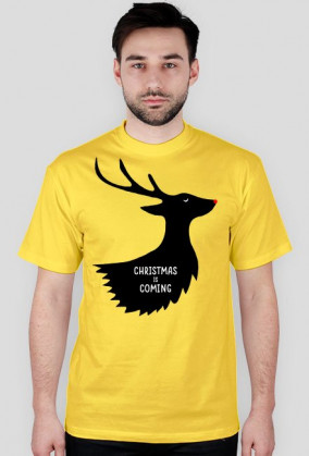 Christmas is coming - koszulka męska świąteczna