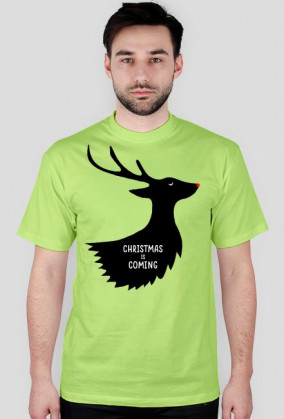 Christmas is coming - koszulka męska świąteczna