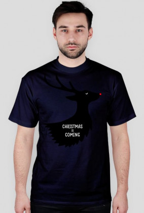 Christmas is coming - koszulka męska świąteczna