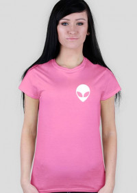 T-Shirt Damski Alien Pink