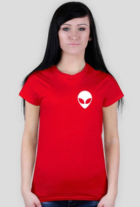 T-Shirt Damski Alien Multicolor