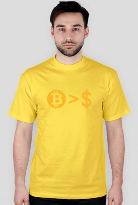 Koszulka bitcoin dolar