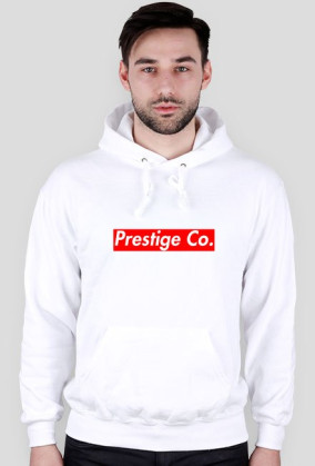 Bluza z kapturem Prestige Corporation//fake supreme logo