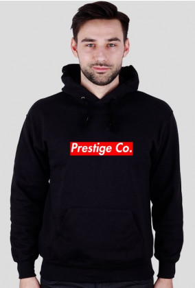 Bluza z kapturem Prestige Corporation//fake supreme logo