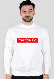 Bluza bez kaptura Prestige Corporation//fake supreme logo