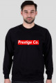 Bluza bez kaptura Prestige Corporation//fake supreme logo