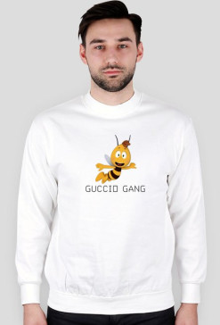 Bluza bez kaptura Guccio Gang