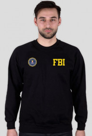 Bluza bez kaptura FBI