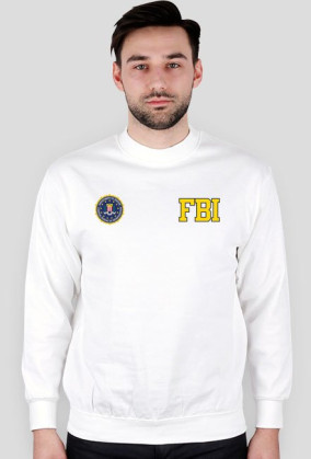 Bluza bez kaptura FBI