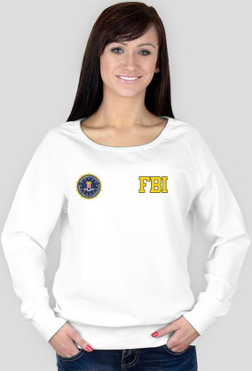 Bluza bez kaptura FBI