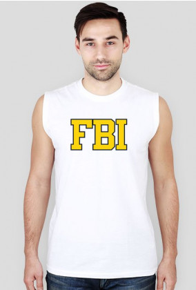 Koszulka bez rękawów FBI