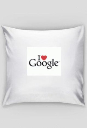 I love google poduszka