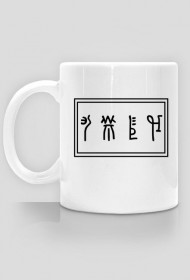 Kubek LINEA - White Raven Style