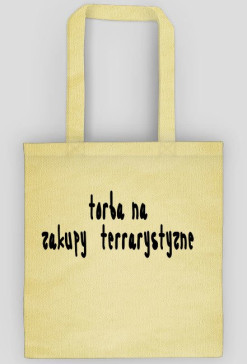 Torba na zakupy terrarystyczne