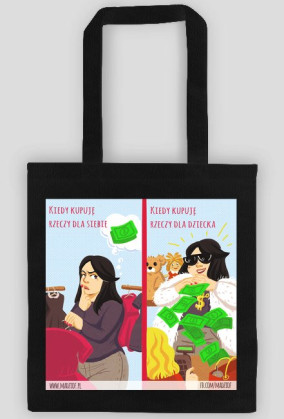 Kiedy kupuję rzeczy dla dziecka