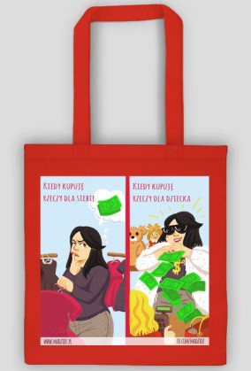 Kiedy kupuję rzeczy dla dziecka