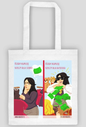 Kiedy kupuję rzeczy dla dziecka