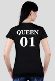 T-shirt Queen 01 Black