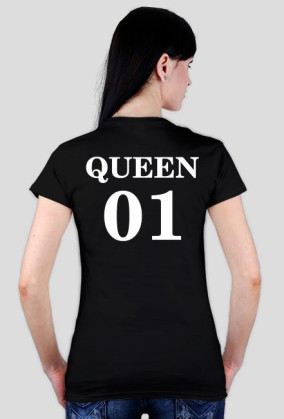 T-shirt Queen 01 Black