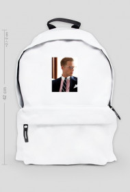 Jack Mort Big White Backpack