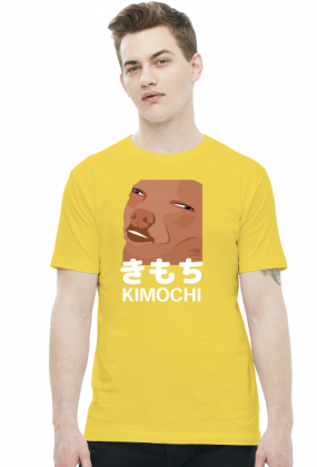 Koszulka Otaku - Kimochi (Japoński Mem) (Męska)