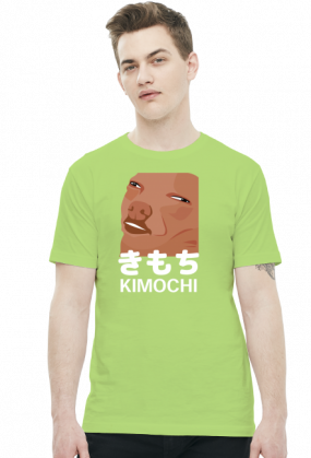 Koszulka Otaku - Kimochi (Japoński Mem) (Męska)