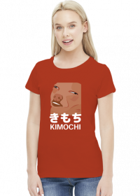 Koszulka Otaku - Kimochi (Japoński Mem) (Damska)