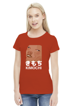 Koszulka Otaku - Kimochi (Japoński Mem) (Damska)