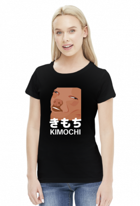 Koszulka Otaku - Kimochi (Japoński Mem) (Damska)