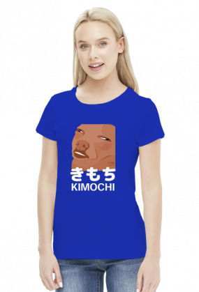 Koszulka Otaku - Kimochi (Japoński Mem) (Damska)