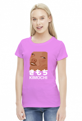 Koszulka Otaku - Kimochi (Japoński Mem) (Damska)