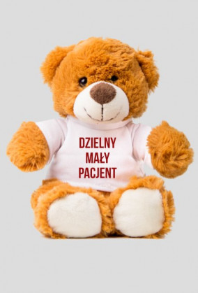 Miś - dzielny mały pacjent